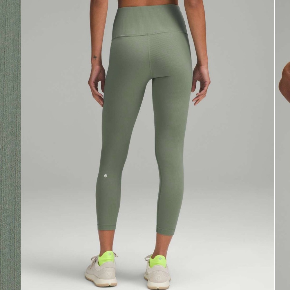 Lululemon Wunder Train High-Rise Ribbed Size 4